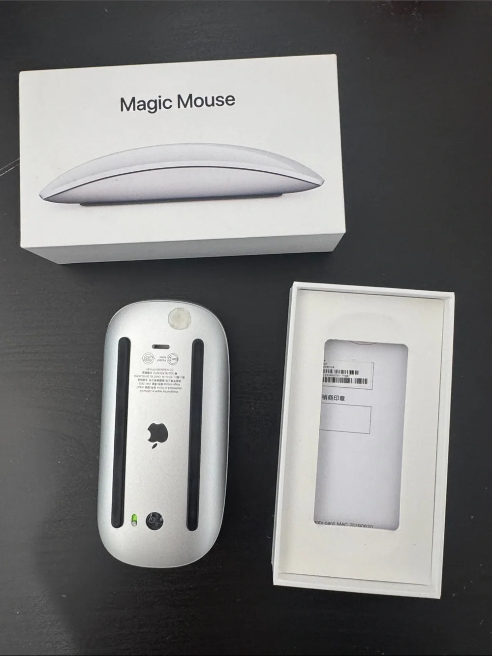Apple Magic Mouse - White Gloss Wireless Multi‑Touch Mouse
